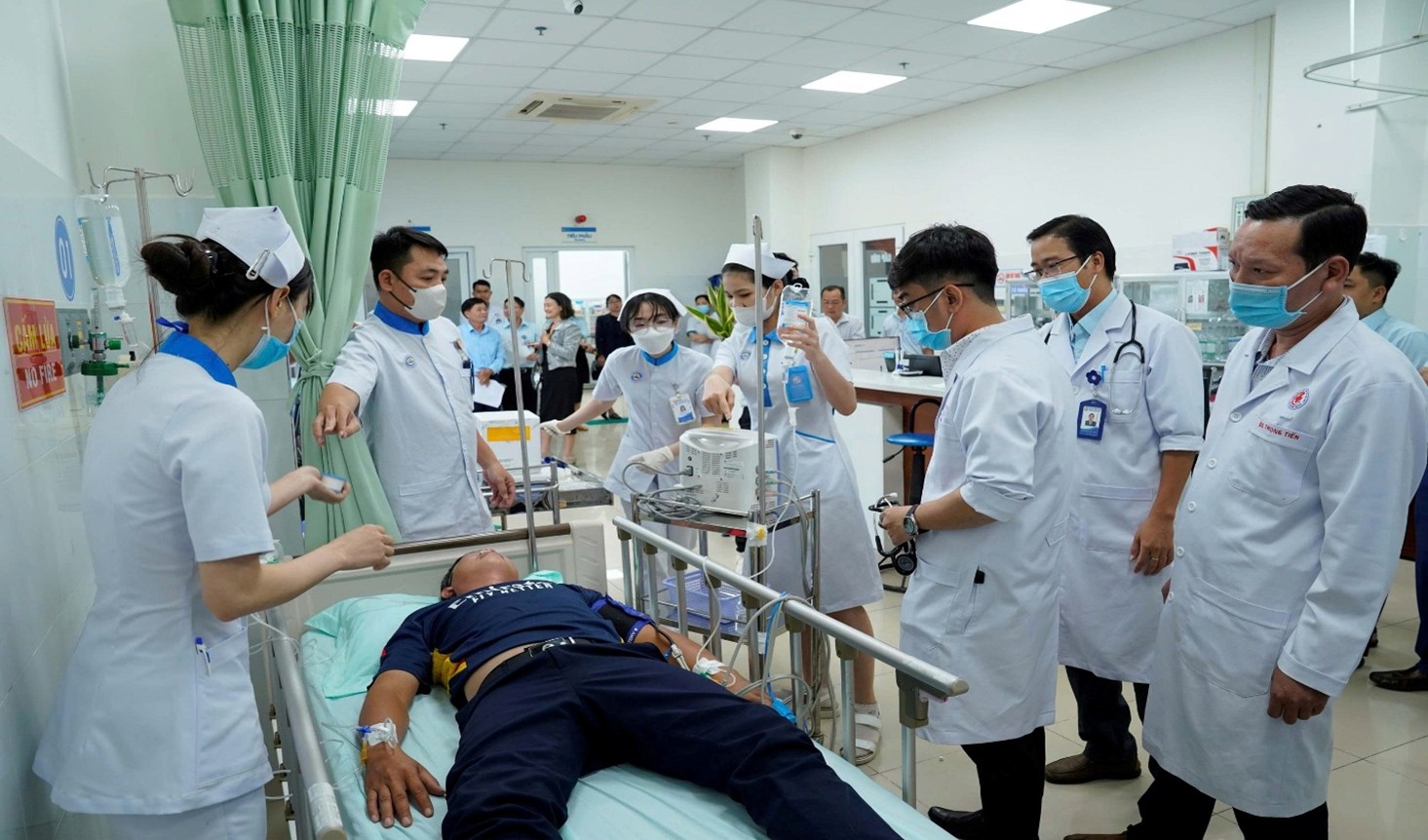 - Diễn tập báo động đỏ ngoại viện với BV ĐKTP Cần thơ